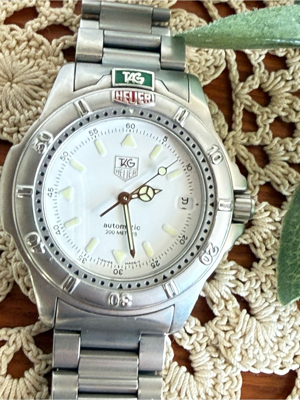 TAG Hever 4000 series
WF2110-K White Automatic Watch - Picture 8 of 14